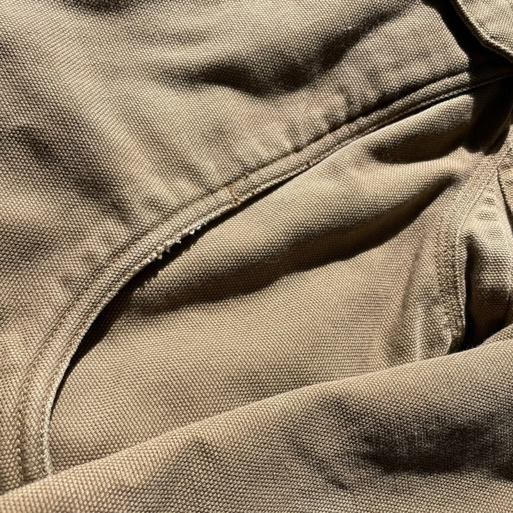 Duluth Trading Co Women’s Tan Firehose Sherpa Lined Jacket - Picture 9 of 10